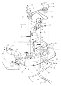 Page A Diagram and Parts List for 2005 Yard Man Lawn Tractor